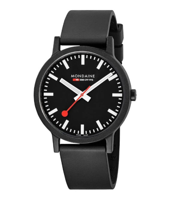 Mondaine Essence Black, 41 mm (Model MS1.41120.RB)