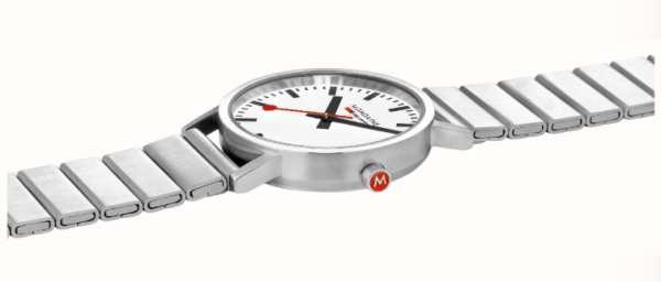 Mondaine Classic Metal 36mm | Stainless Steel Bracelet | White Dial: A660.30314.16SBJ